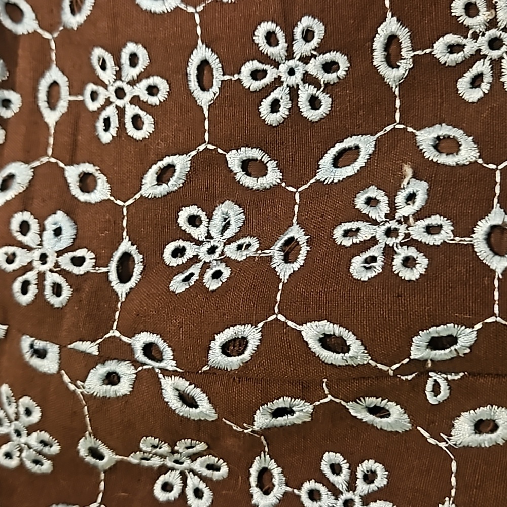 Vintage Harold's Eyelet Skirt - Picture 3 of 6